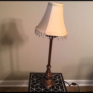Beaded tall night \light.vintage 80’s.
